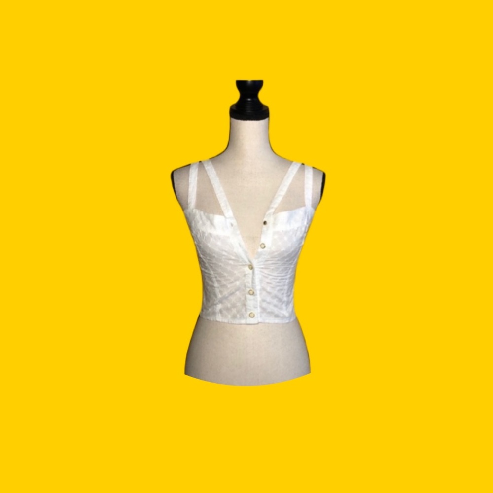 FIORE cotton crop top